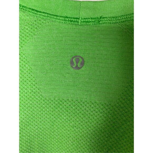 Lululemon long sleeve athletic running gym shirt green men's size XL - Picture 4 of 4